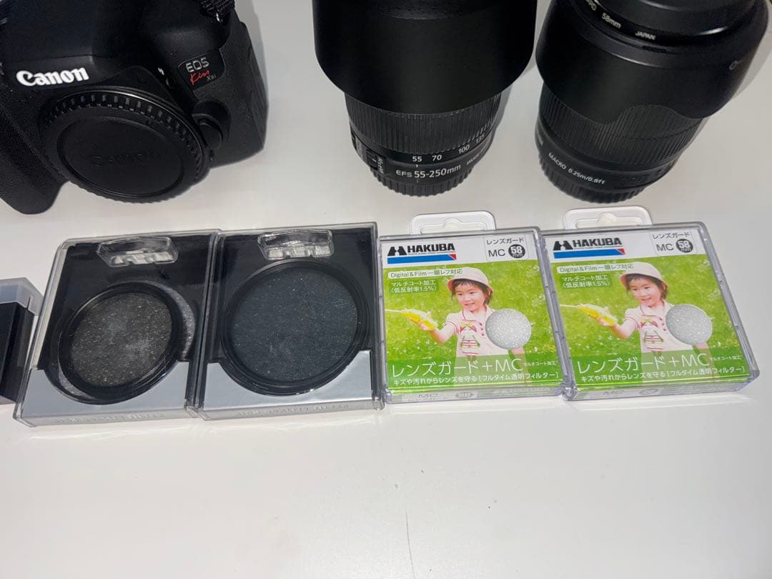 Canon EOS Kiss X8i EF-S 18-55mm 望遠レンズ付き