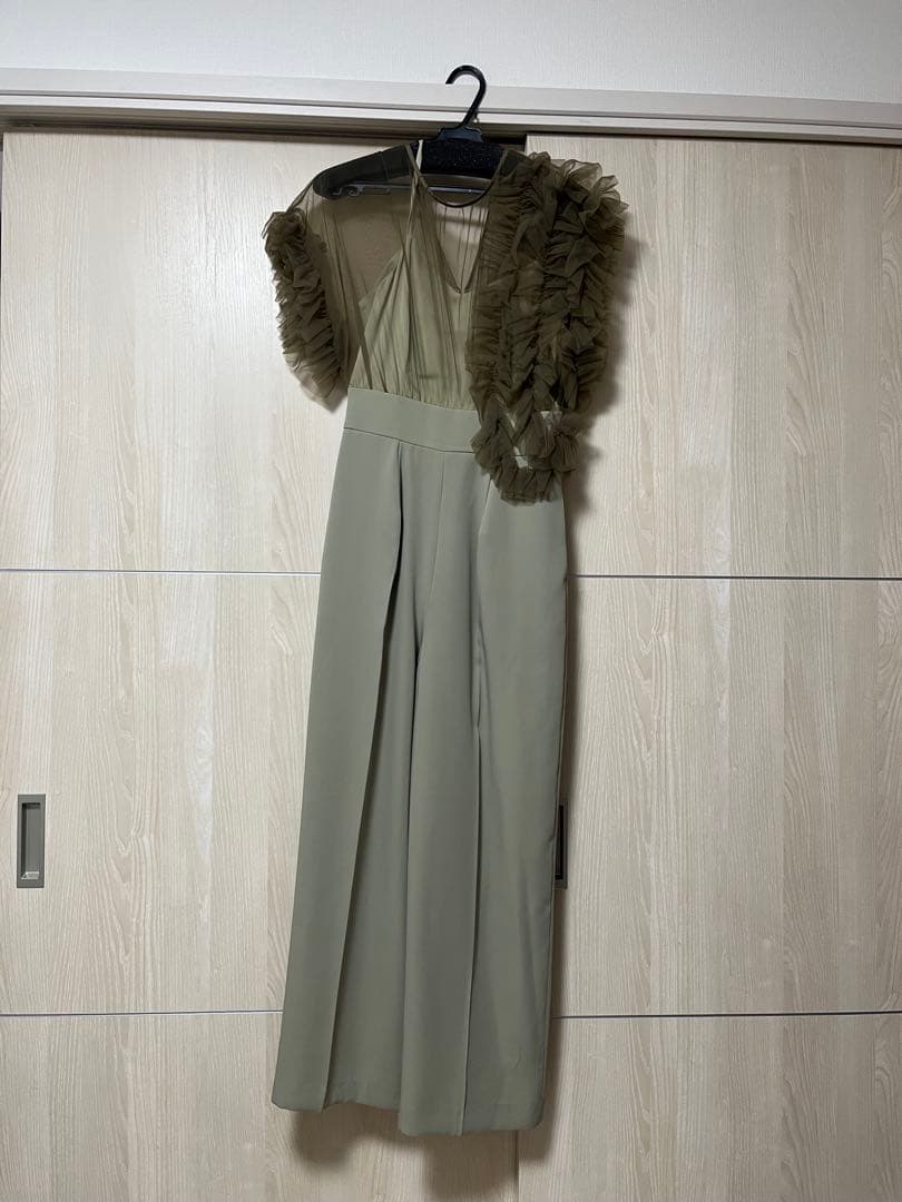 LAGUNAMOON ラグナムーン　オリーブグリーンパンツドレス