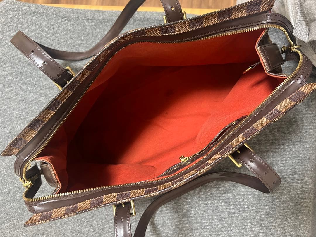 大人気！！ルイヴィトン トートバッグ ダミエ•エベヌ チェルシー