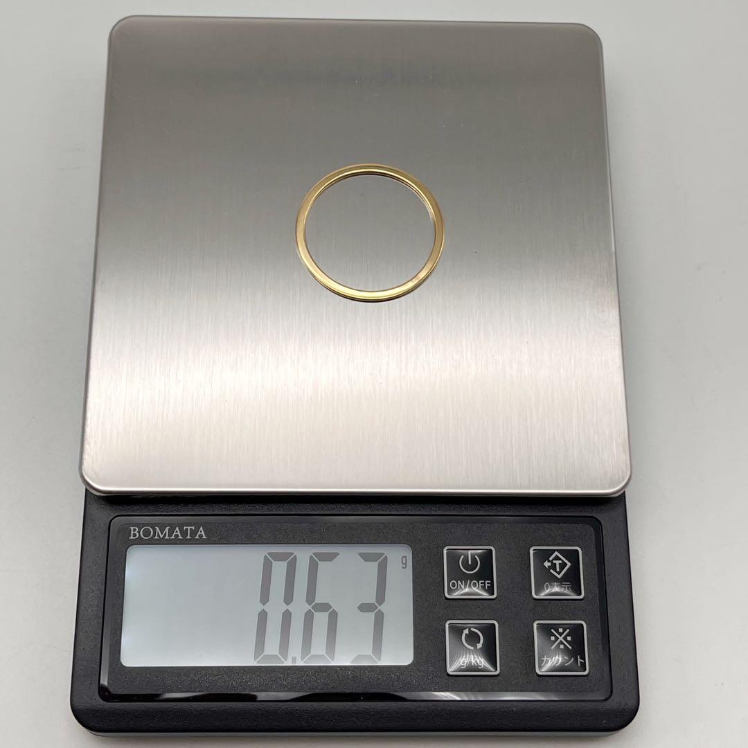 GSTV ゴールド　金　フープ　チャーム　刻印　750 ITALY 804AR