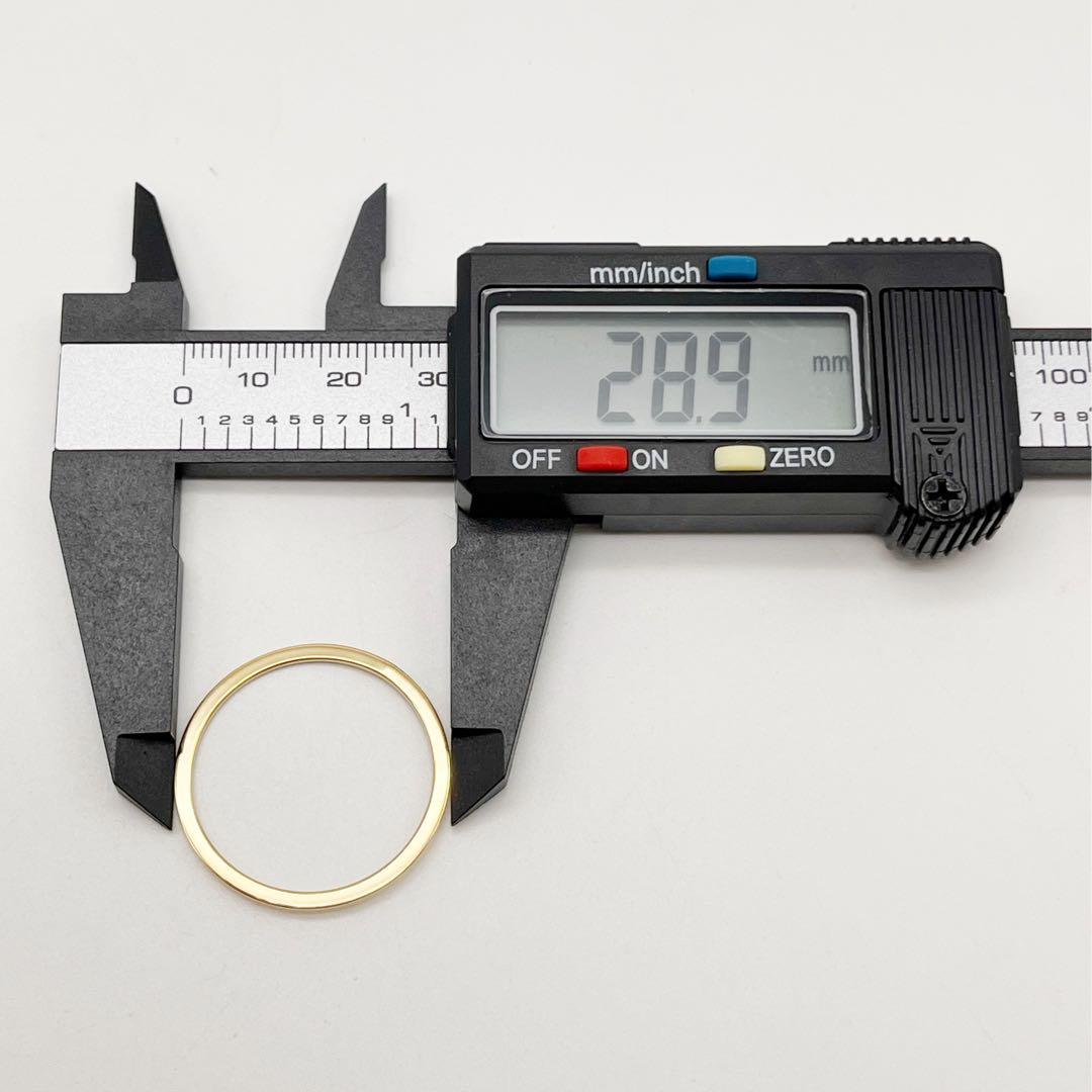 GSTV ゴールド　金　フープ　チャーム　刻印　750 ITALY 804AR