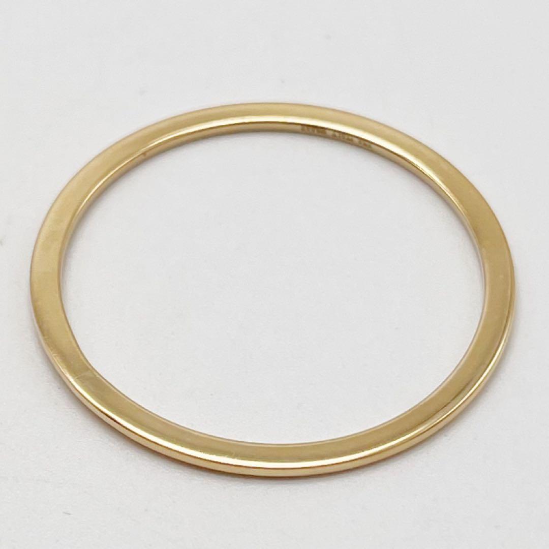 GSTV ゴールド　金　フープ　チャーム　刻印　750 ITALY 804AR