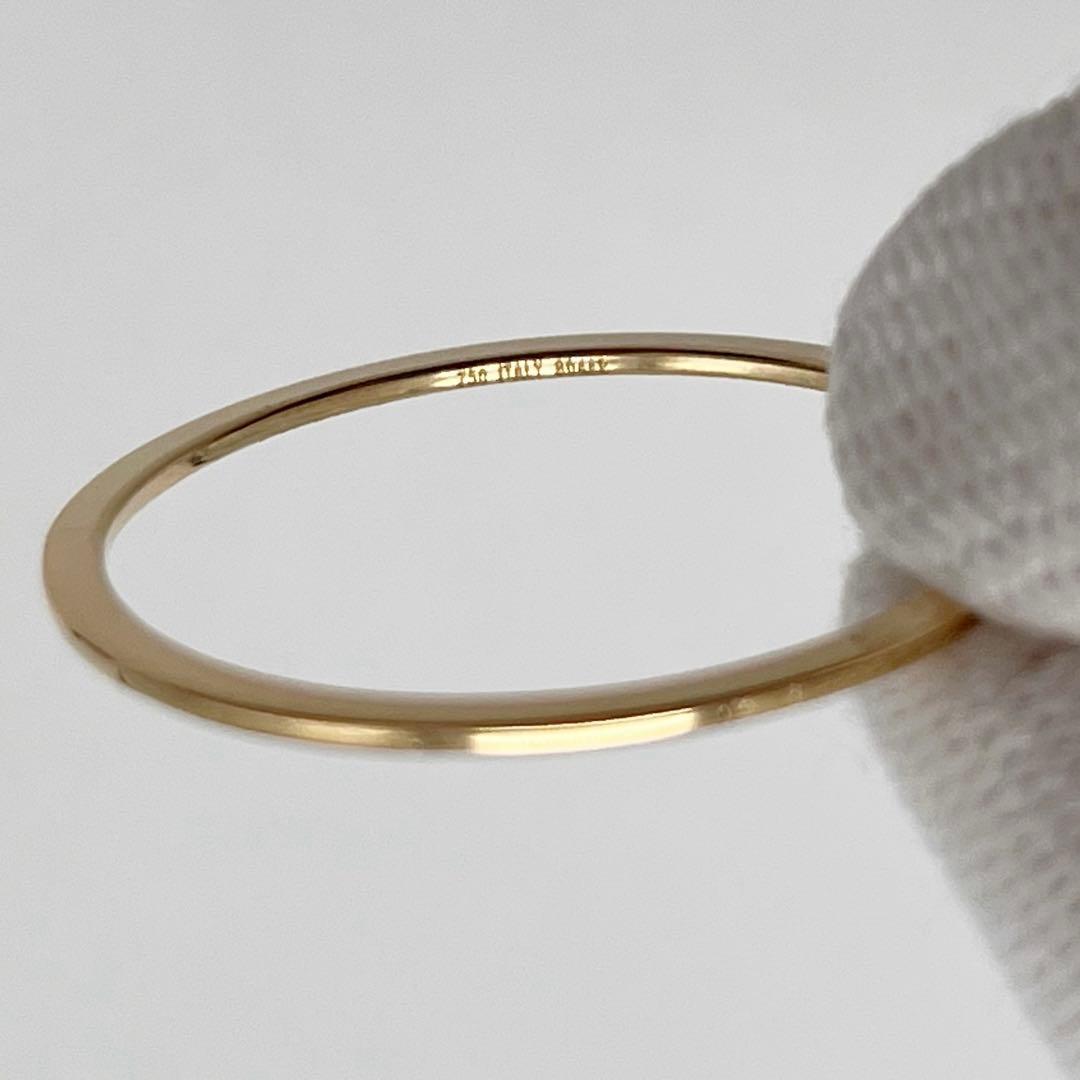 GSTV ゴールド　金　フープ　チャーム　刻印　750 ITALY 804AR