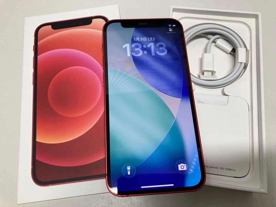 iPhone 12 mini 64GB レッド　SIMフリー　K1947