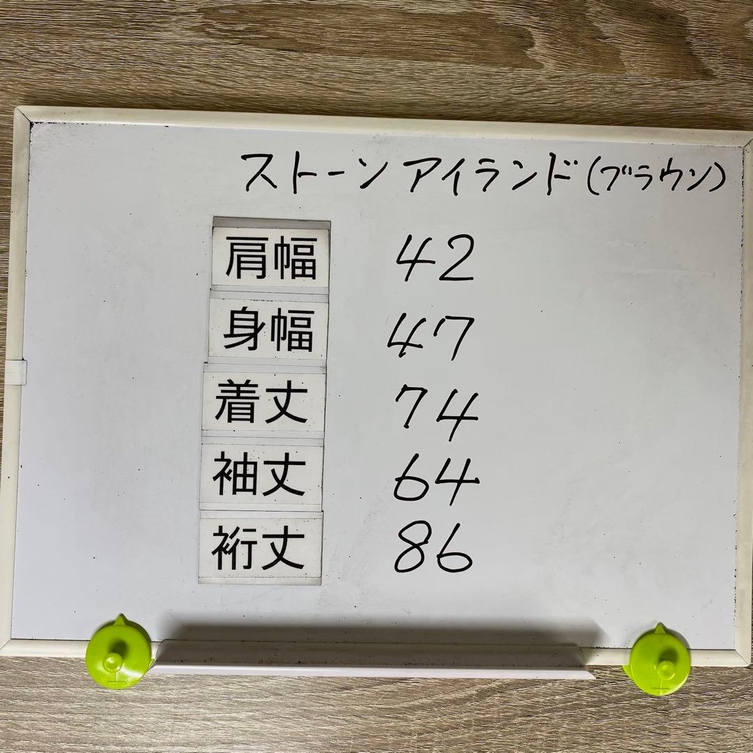 ストーンアイランド　ジャケット　アウター　ダークブラウン　Sサイズ