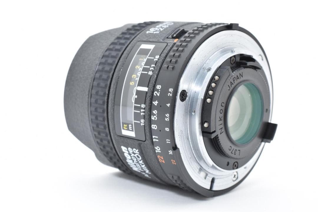 【美品】ニコン NIKON AF Nikkor 16mm F2.8D 広角レンズ