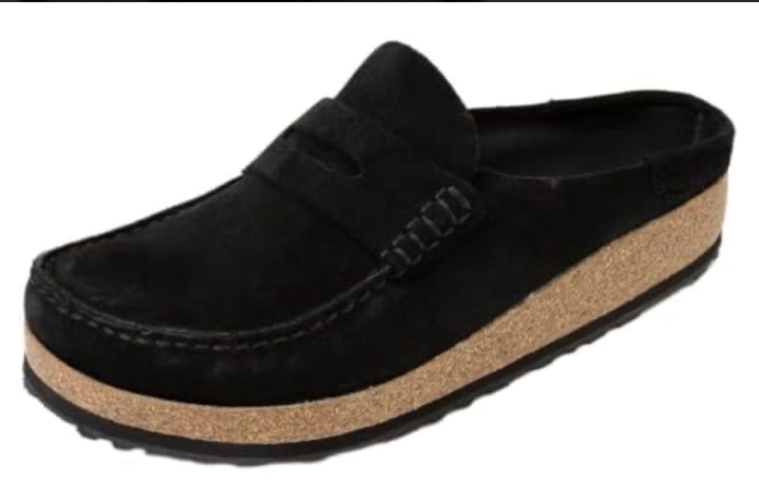 美品　ビルケン　ネープルス　40 ブラック