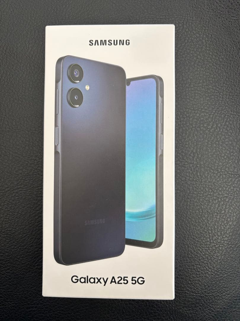 新品・未使用・未開封Samsung Galaxy A25 5G 本体　ブラック