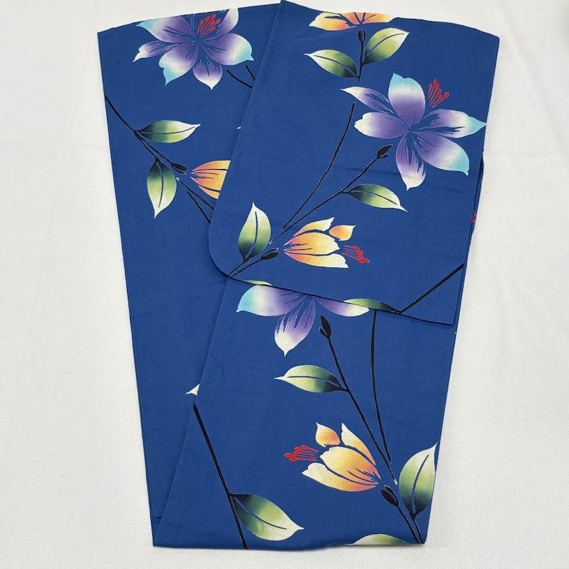 ゆりのはな　浴衣　女物　１０点　まとめ売り　未使用品～少々汚れ有り　綿　F802