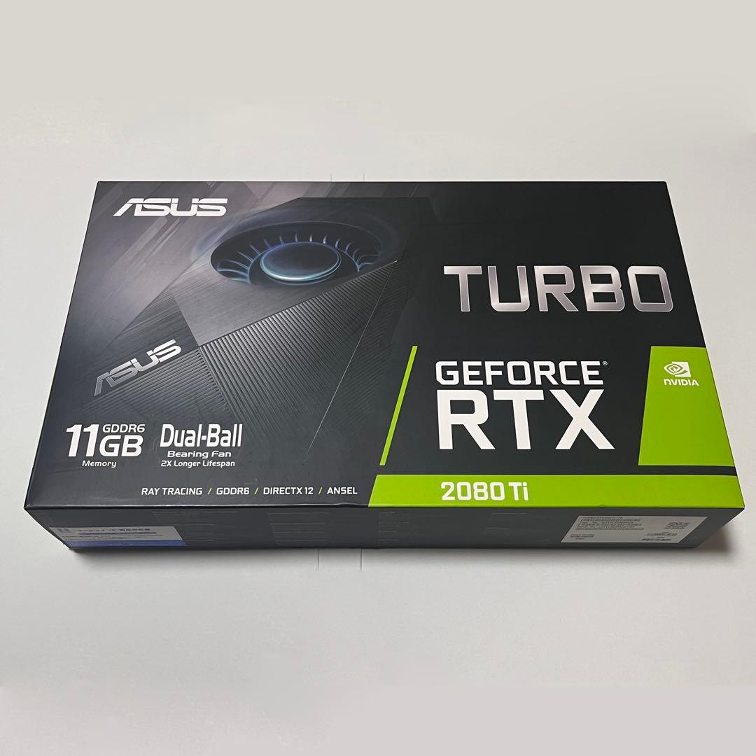 グラフィックボード・グラボ・ビデオカード ASUS TURBO RTX2080TI 11G