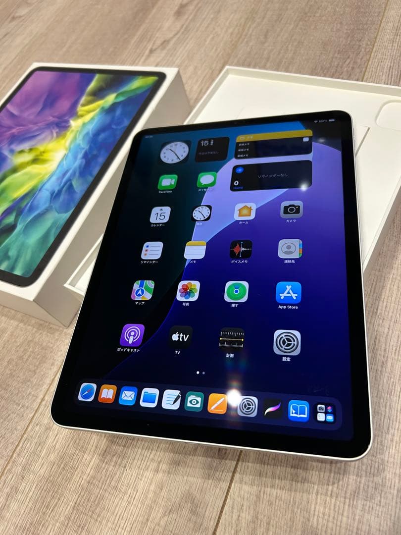 Apple Pencil付き、Apple iPad Pro シルバー 第二世代
