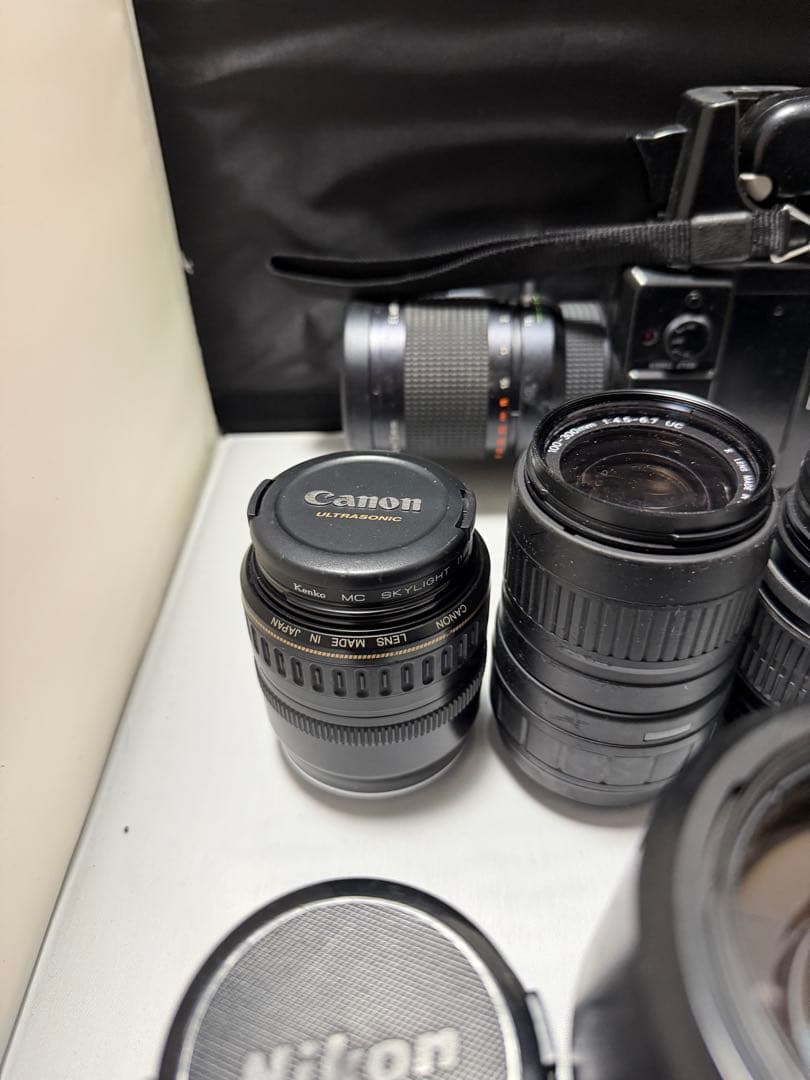 カメラ本体、レンズ、その他機材まとめ