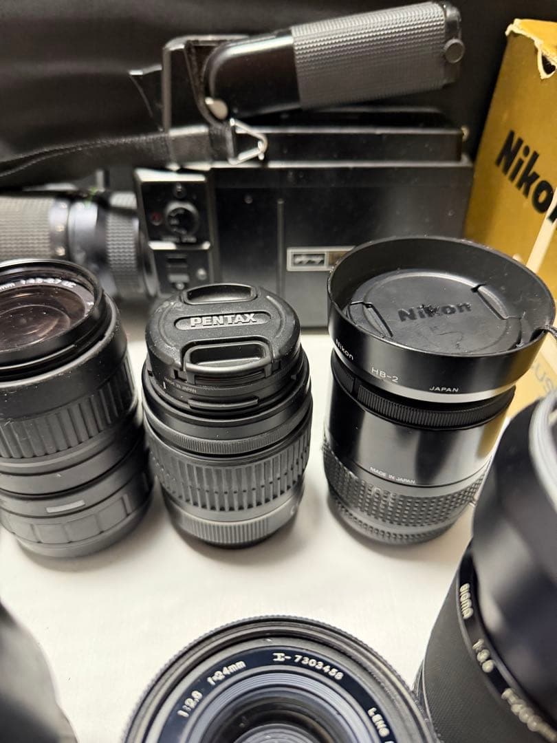 カメラ本体、レンズ、その他機材まとめ
