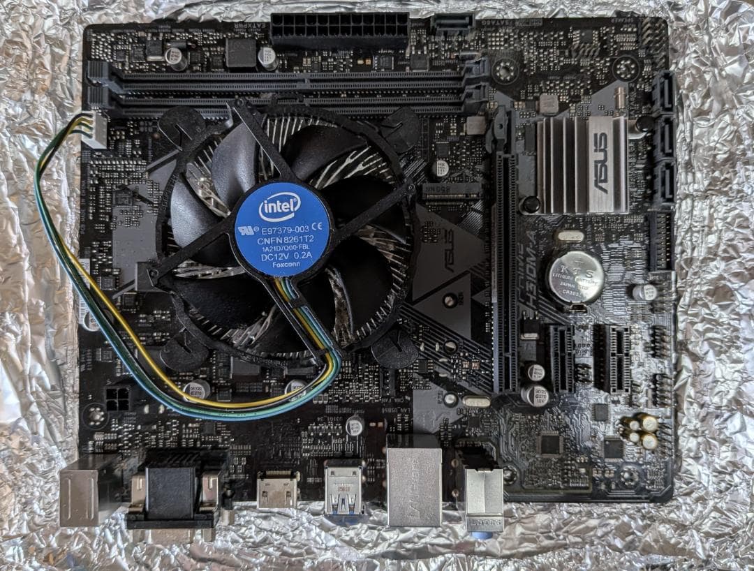 ASUS H310M-A + CPU i3 ＋ メモリ8GB