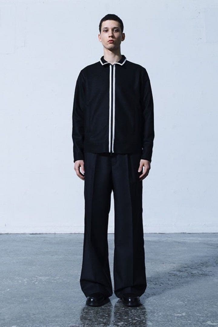 THE RERACS 美品　LINE WOOL SHIRTS 48