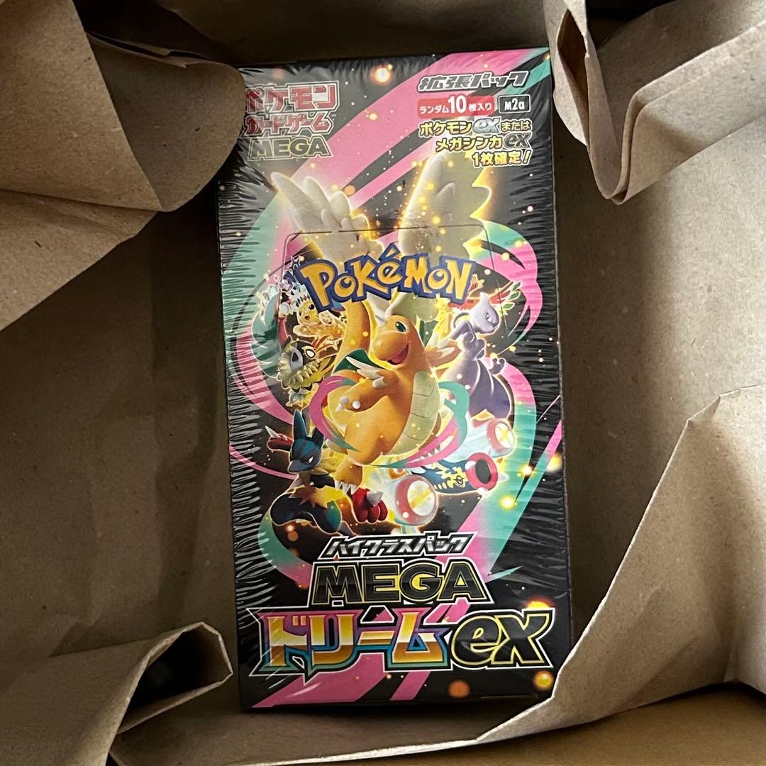 シュリンク付きポケモンカードハイクラスパック MEGAドリームex 1BOX