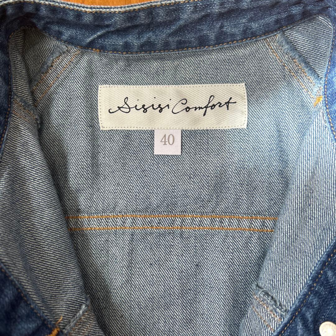 sisisi comfort 40デニムジャケット レディース