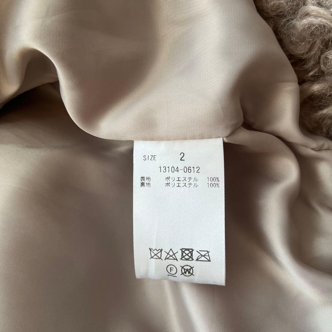 t*i様 【新年SALE‼️美品】CLANE クラネ カールファーショートコート