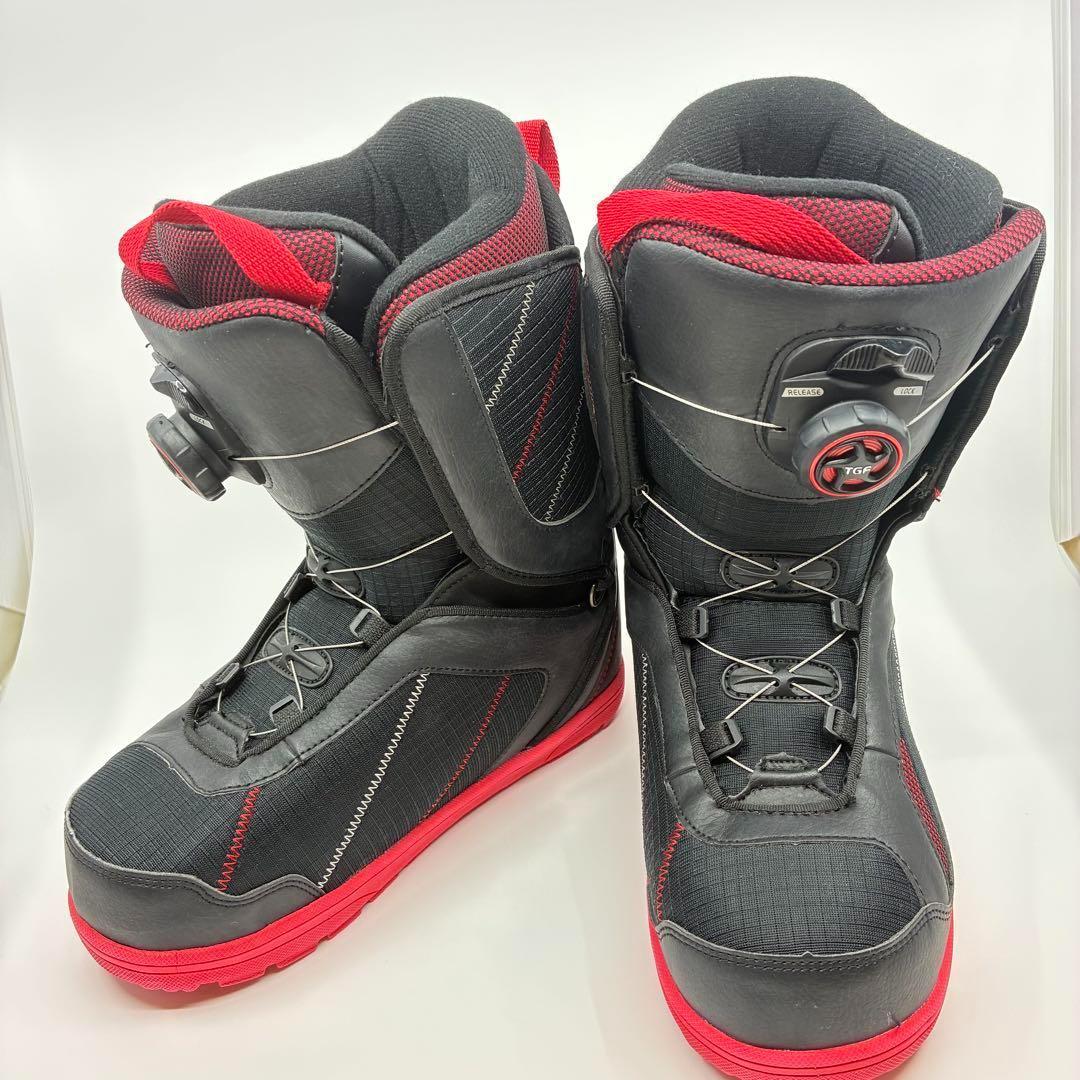【美品】IGNIO スノーボード ブーツ BOA ダイヤル式 24cm ブラック