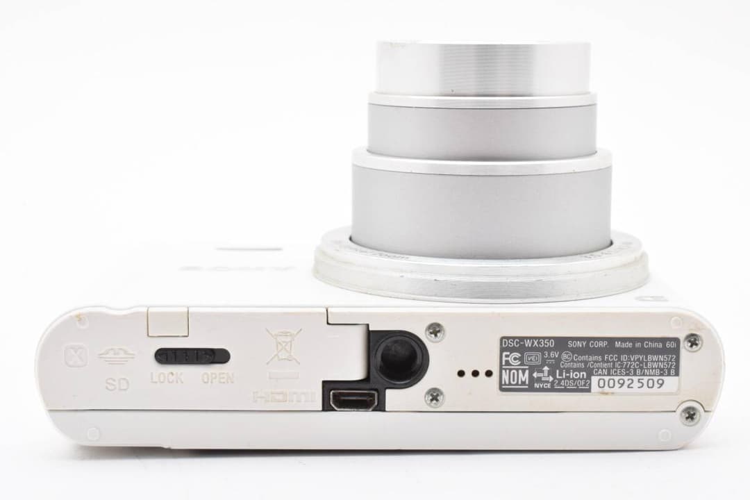 SONY DSC-WX350 ホワイト ズーム20倍 1673