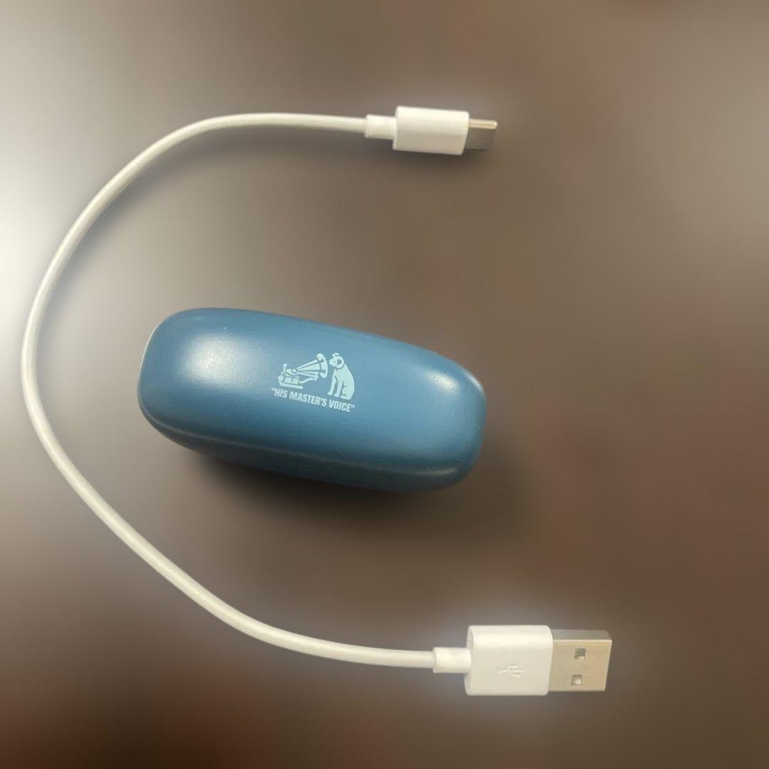 ひろ　victor ワイヤレスイヤホン HA-NP1T ティールブルー