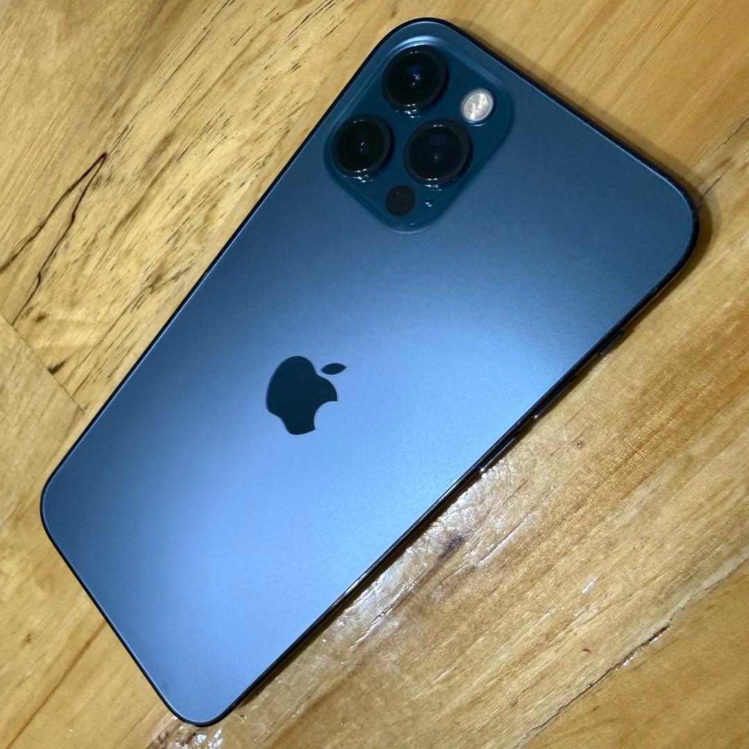 【美品】iPhone 12 pro 128GB パシフィックブルー