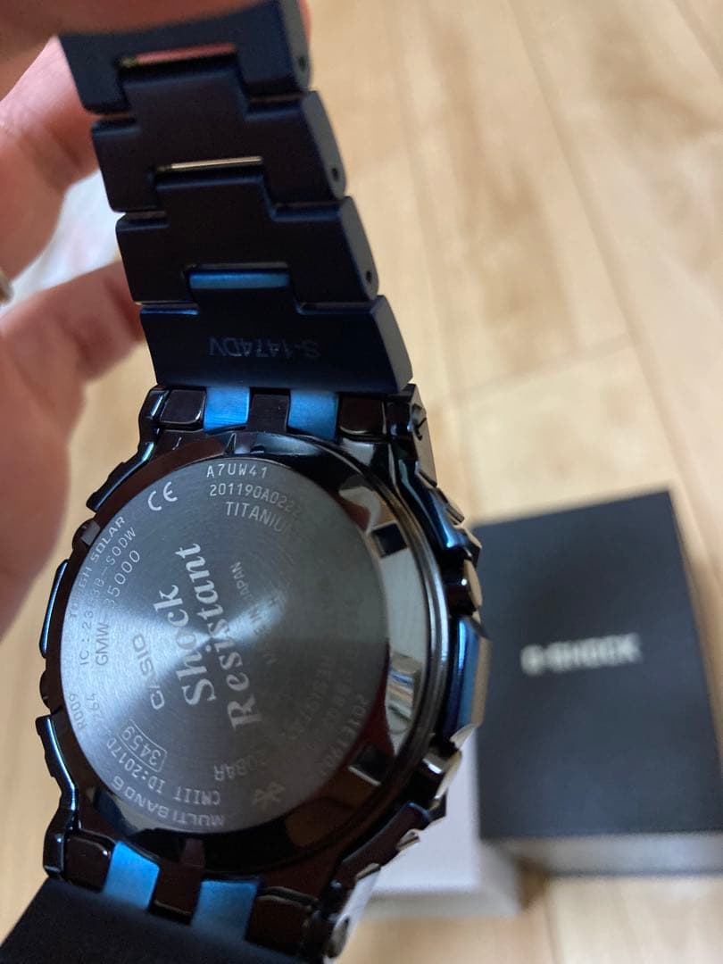 極美品　G-SHOCK gmw-b5000tcf-2jr