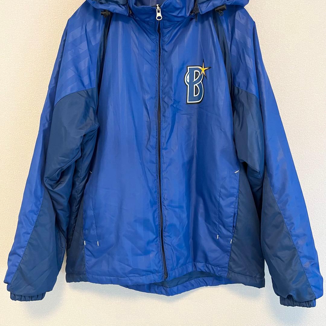 希少レア 横浜DeNAベイスターズ 中綿ジャケット L フード脱着可能