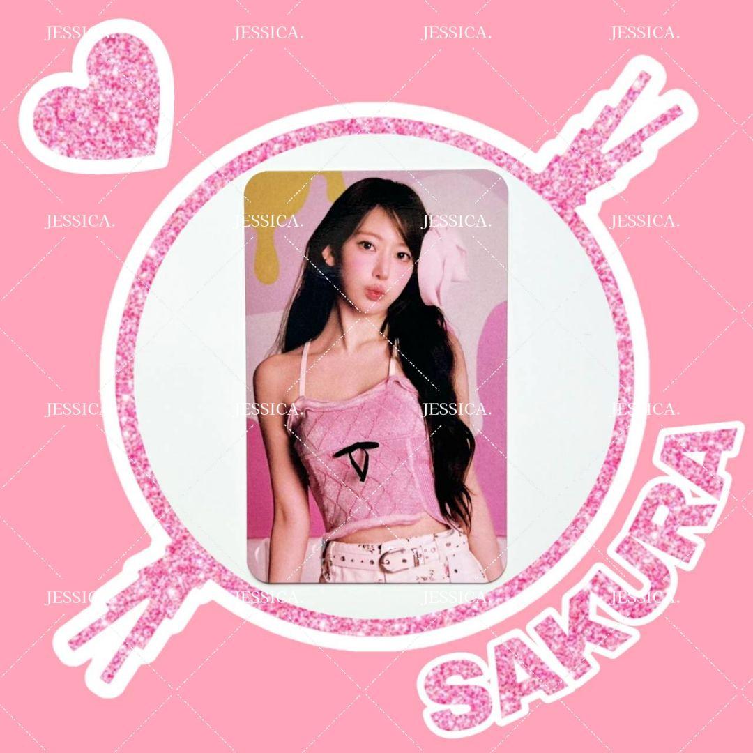 LE SSERAFIM DIFFERENT DL キャンペーン当選トレカ サクラ