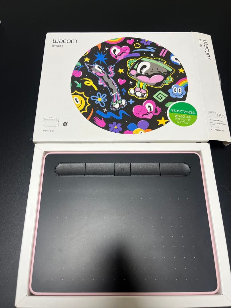Wacom Intuos ペンタブレット 本体 ピンク