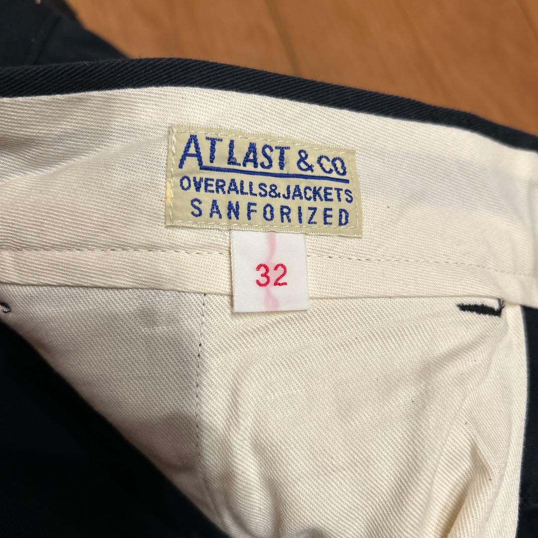 timewornclothing atlast&co チノパン　ネイビー