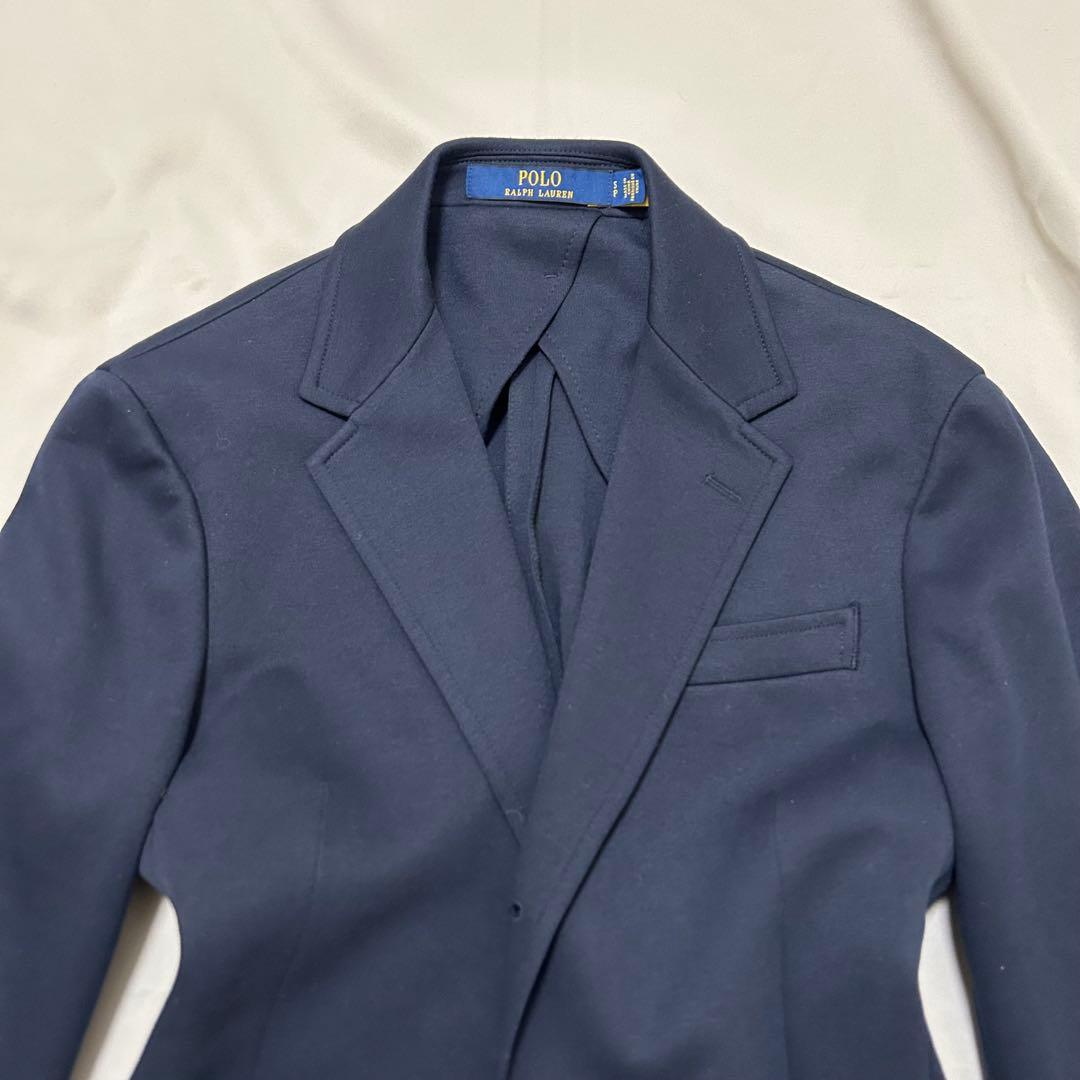 【未使用級】23年製 ポロラルフローレン テーラードジャケット 紺ブレ 洗濯可能