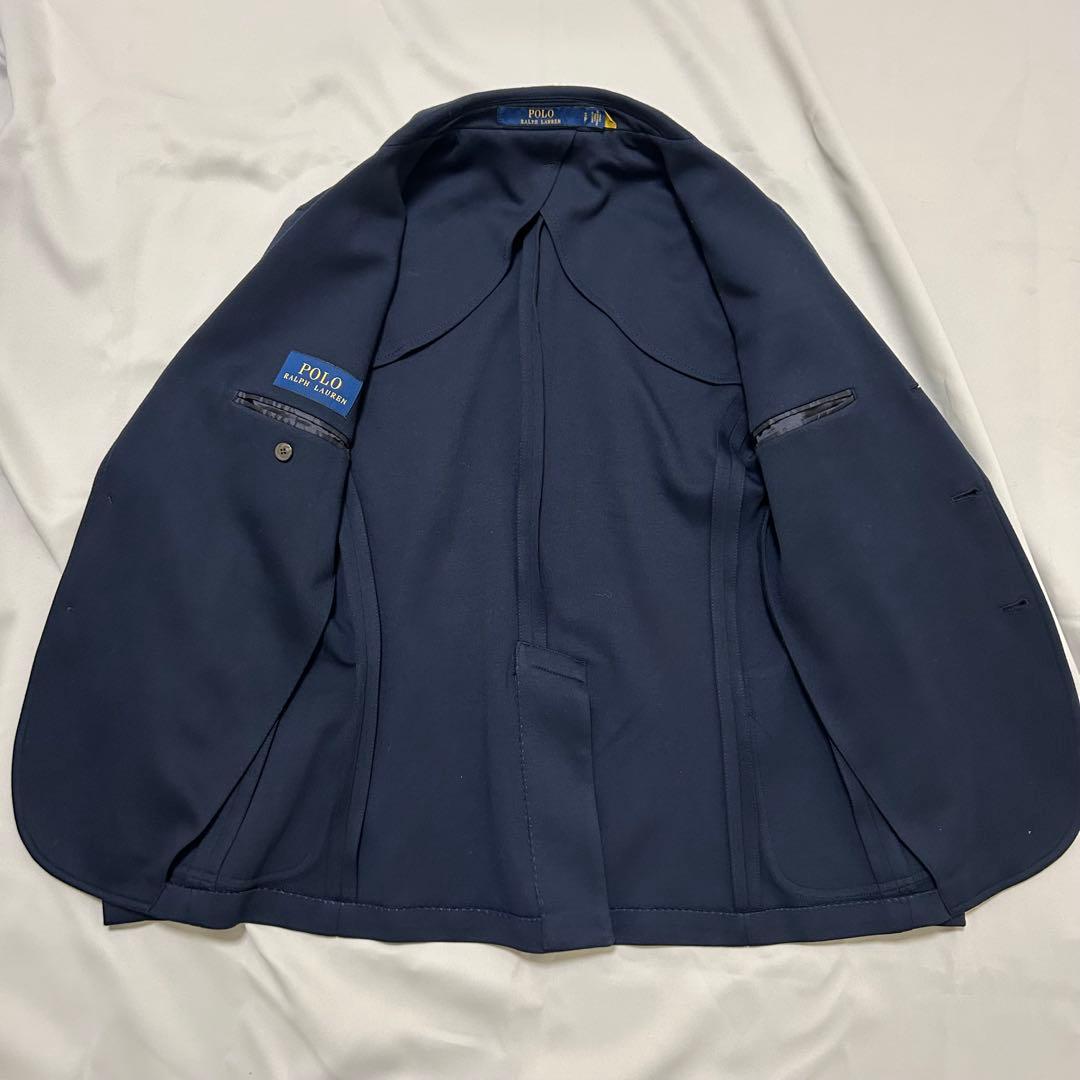 【未使用級】23年製 ポロラルフローレン テーラードジャケット 紺ブレ 洗濯可能