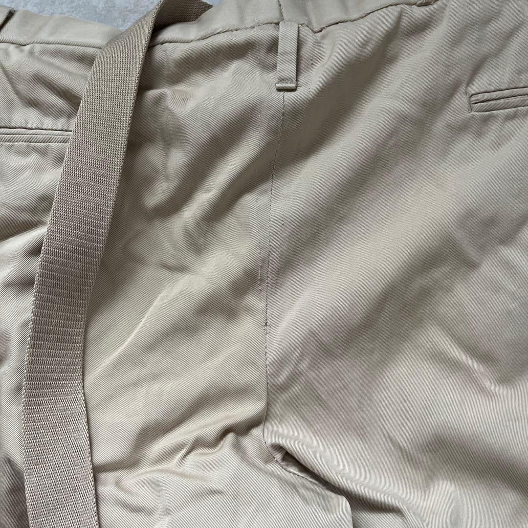 MAISON EUREKA ベージュ ワイドパンツ