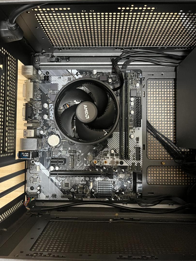 Ryzen2600＋B450M＋16GB のマザーボードセット