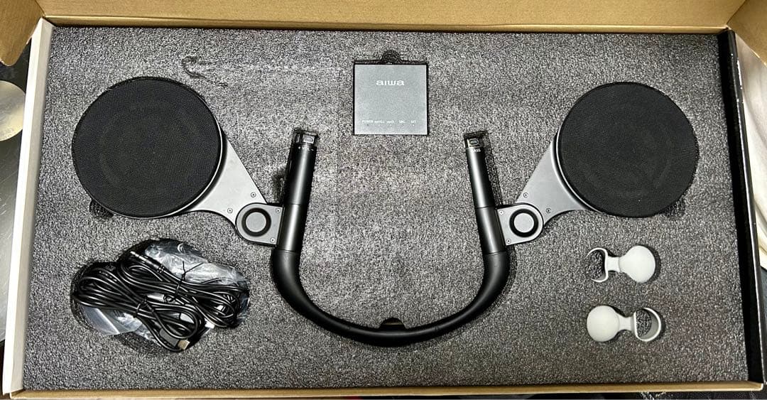 AIWA HPB-SW40 ショルダースピーカー ブラック