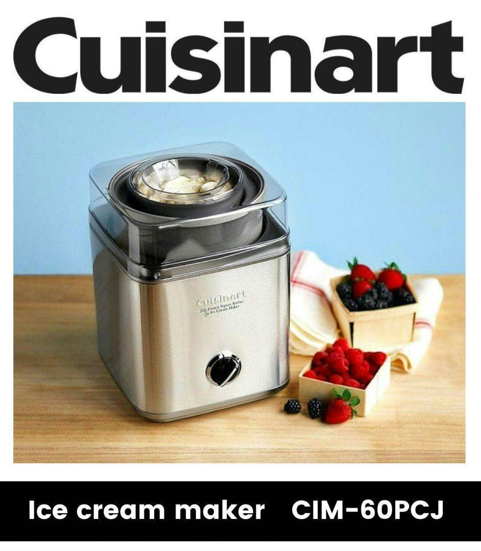 Cuisinart アイスクリームメーカー ソルベ CIM-60PCJ　外箱付