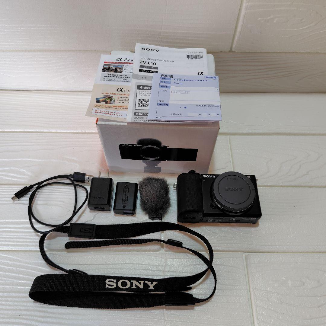 Sony ZV-E10 ミラーレスカメラ 本体