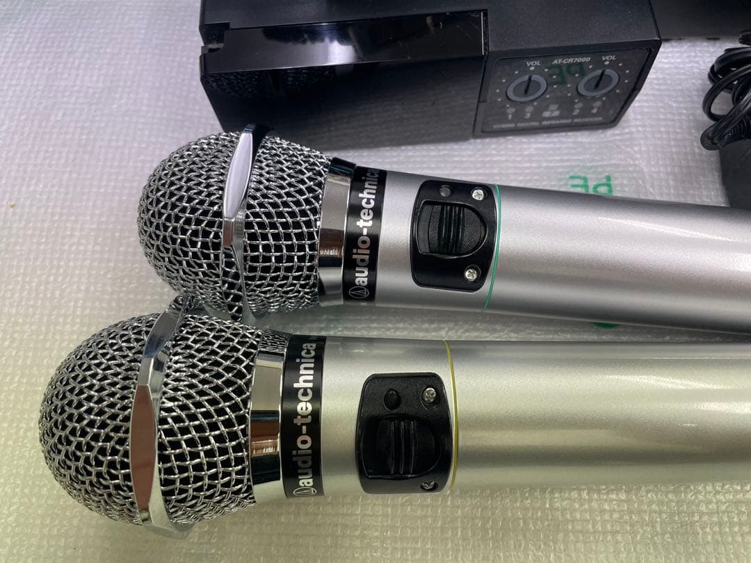 audio-technica ワイヤレスマイクセット CR701+CLM7000