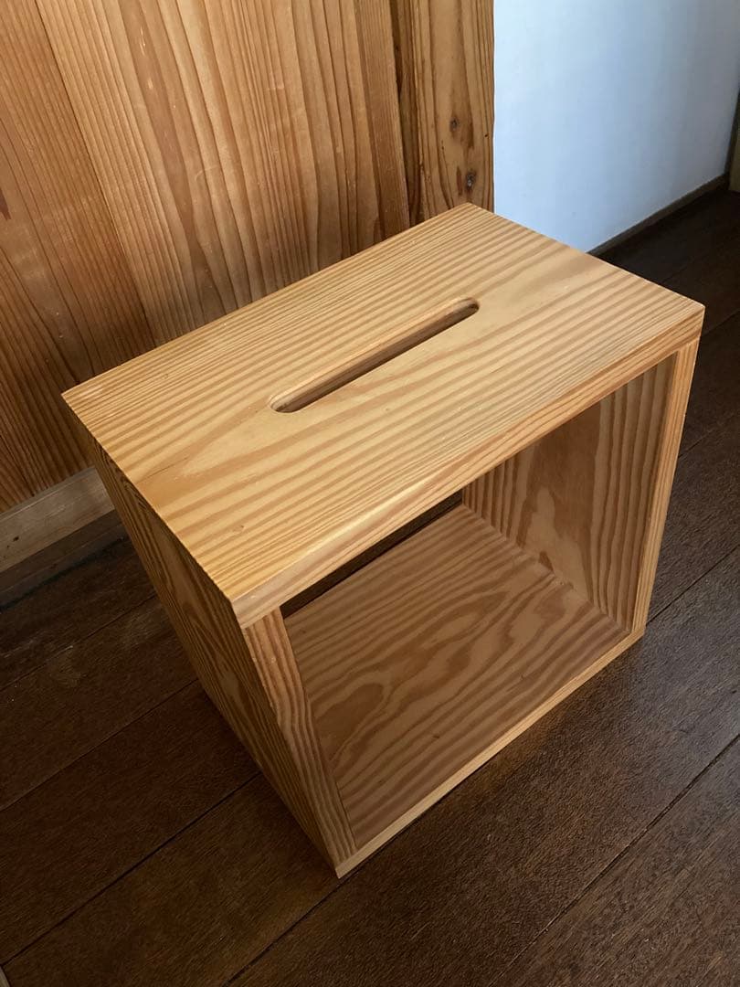 こいずみ道具店購入　小泉誠 設計　KIMI 踏み台　スツール　無垢材　廃盤？