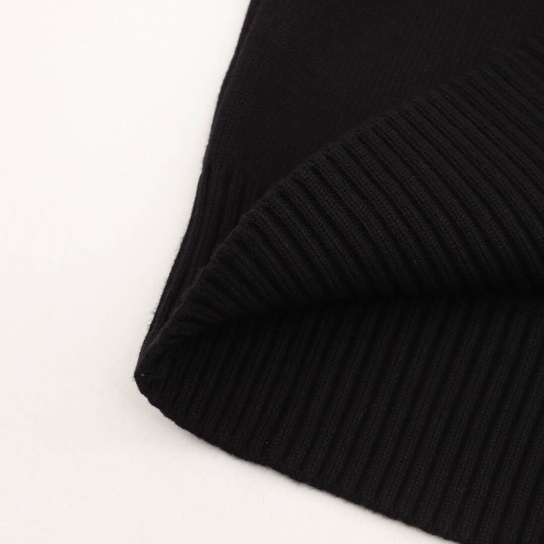 AMi 黒 ハート刺繍 セーターi