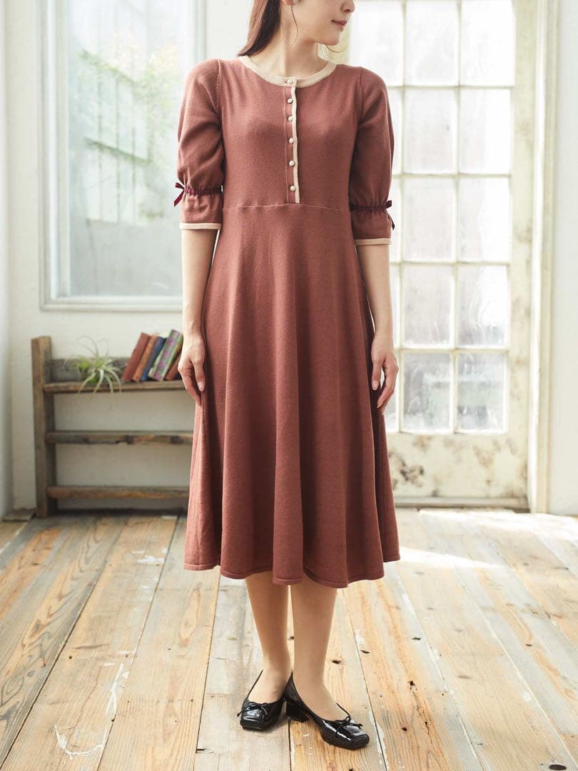 Maison de FLEUR canone ディナーに招かれるワンピース