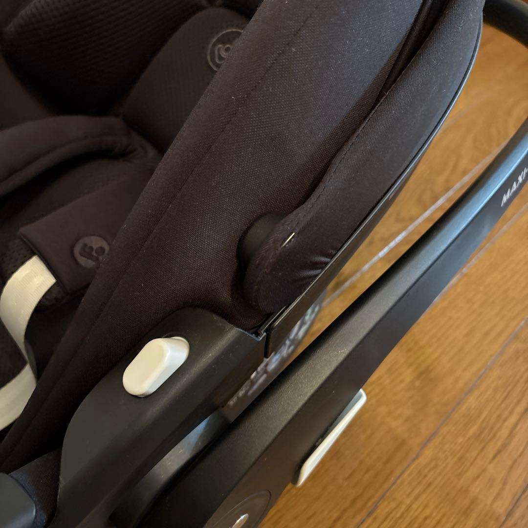 週末セールMAXI-COSI pebble 360 pro2 ツイリックブラック