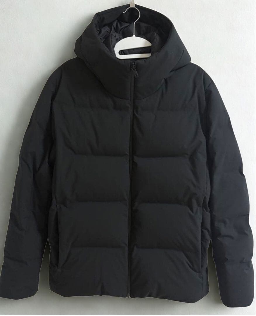 UNIQLO シームレスダウンパーカ ブラック 黒色 ユニクロ XL