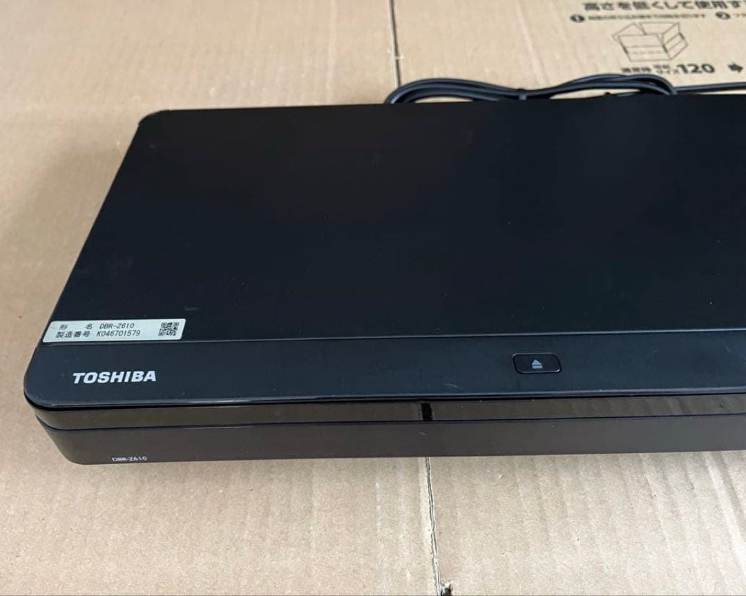 東芝 DBR-Z610 ブルーレイレコーダー HDD500GB