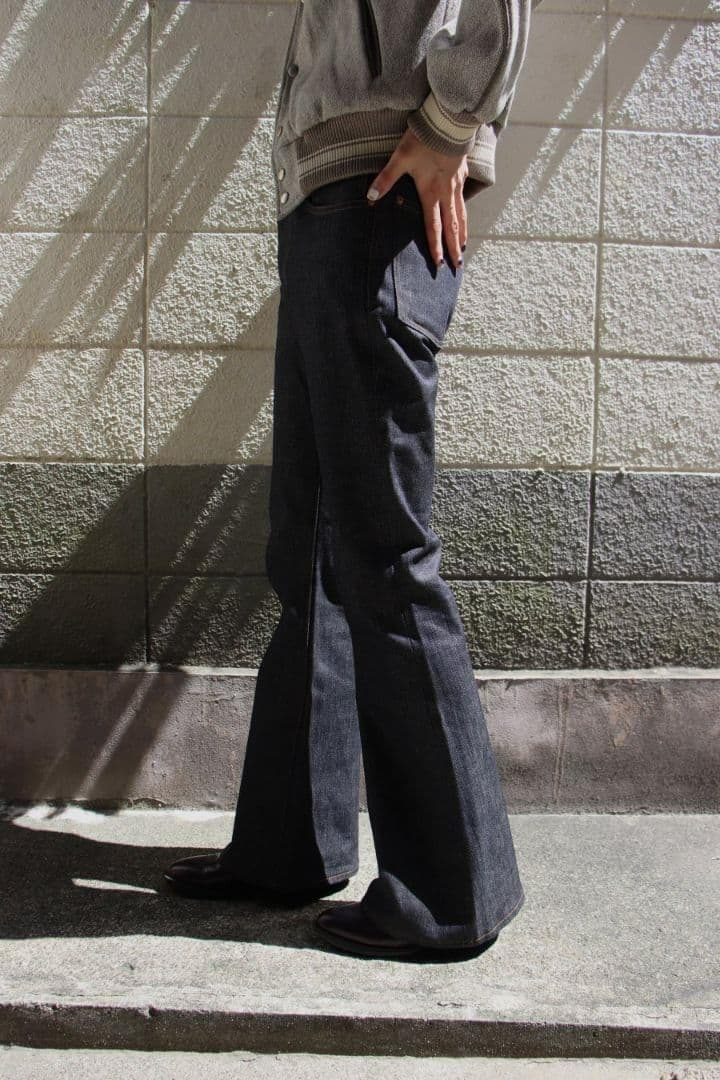 SUGARHILL 32 新品 タグ付 未使用 デニム フレア インディゴ 正規