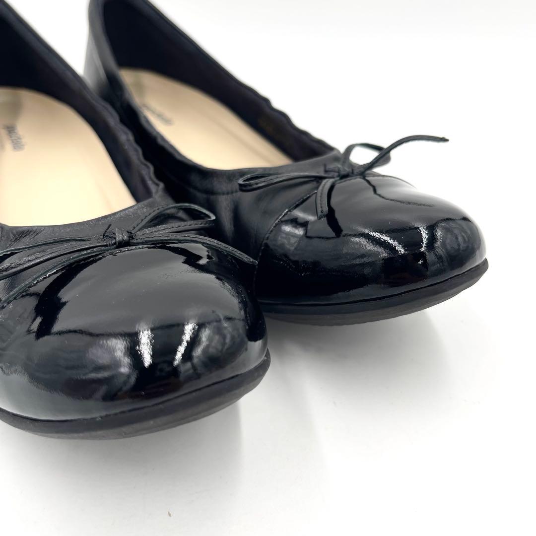 7LS11_ 絵美様　アシックスウォーキング ペダラ ローヒールパンプス レザー