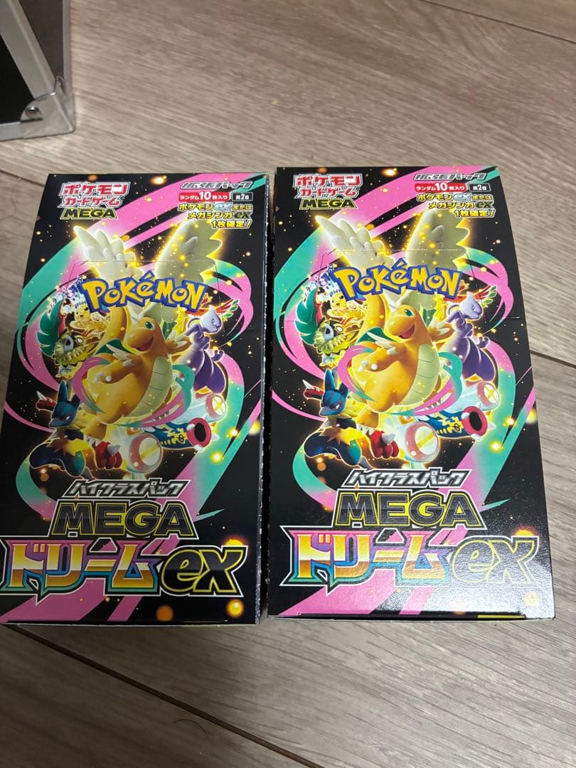 MEGAドリームex 2BOX シュリンク無し　メガドリーム