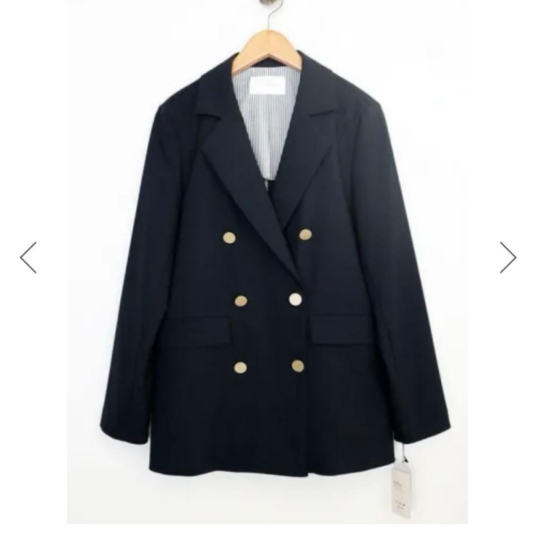 新品未使用　日本製　クチューム　ネイビージャケット