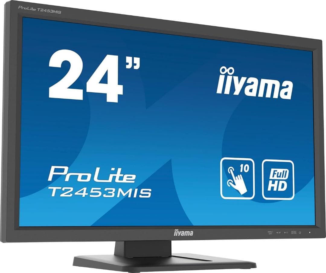 iiyama タッチパネル液晶ディスプレイ 23.6型 T2453MIS-B1